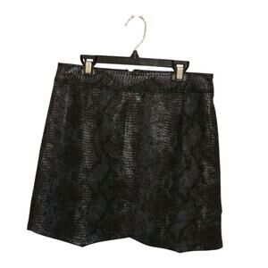 Jack by BB Dakota Black Mini Skirt Size 4 Fun Flirty Party Casual